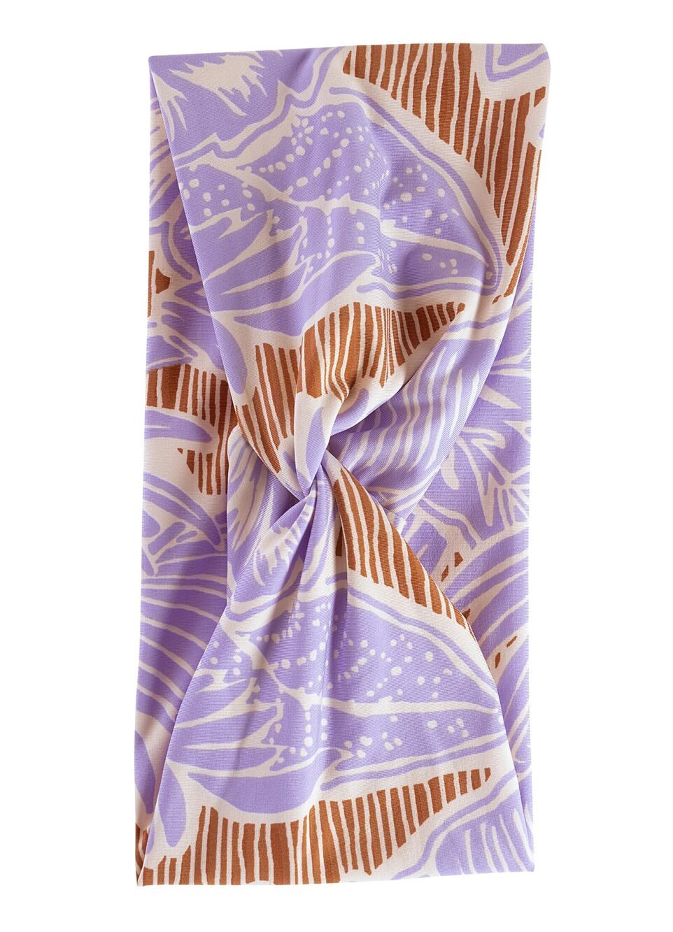1687 Turban, LT/Pastel Purple, OS